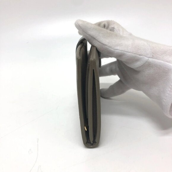 CELINE 10B643BRU Bicolor Medium Strap Compact Wallet Folded wallet - Picture 2 of 14